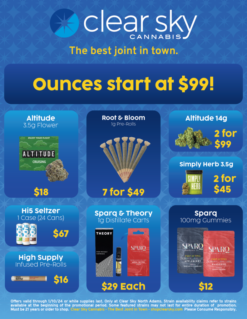 North Adams MA Clear Sky Cannabis